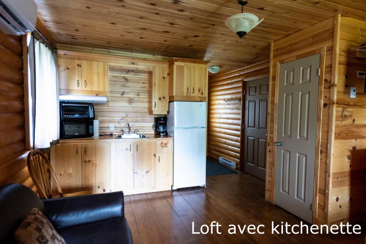 Chalets Et Spa Lac Saint-Jean Chambord Exteriér fotografie