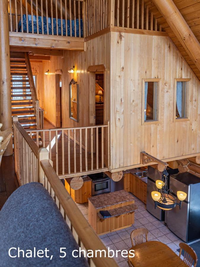 Chalets Et Spa Lac Saint-Jean Chambord Exteriér fotografie